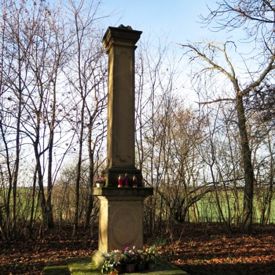 Sloup se sochou svatého Isidora