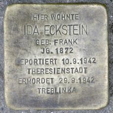 Stolperstein en memoria de Ida Eckstein