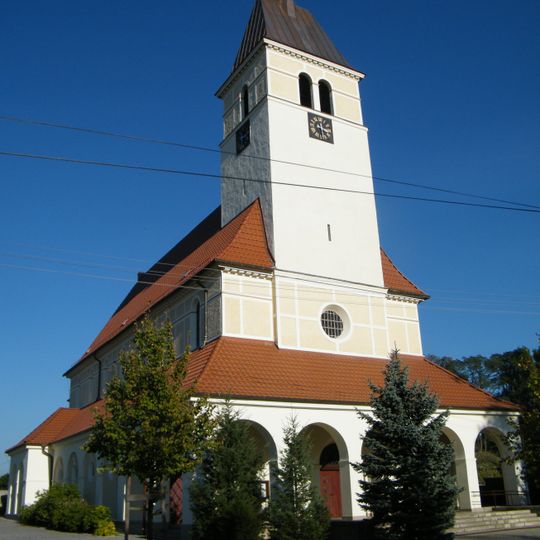 Sacred Heart church in Zagwiździe