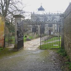 Churchyard Gate Piers And Gates