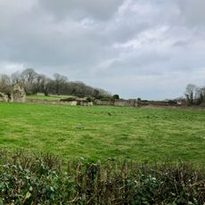 Precinct walls of Old Quarr Abbey