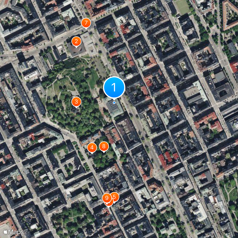 Stockholm School of Economics Map