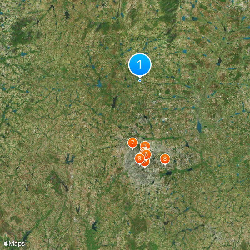 Bengaluru Rural district Map