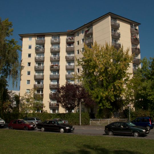 Wohnhochhaus „Sonnenwohnheim für berufstätige Frauen“, auch „Ypsilon-Haus“