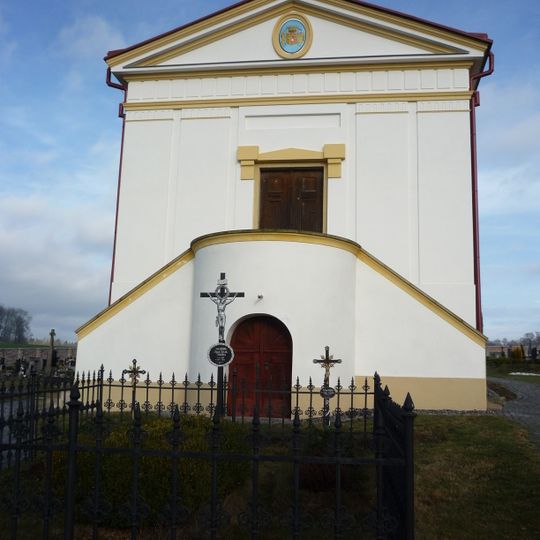 Cemetery chapel in Pohled
