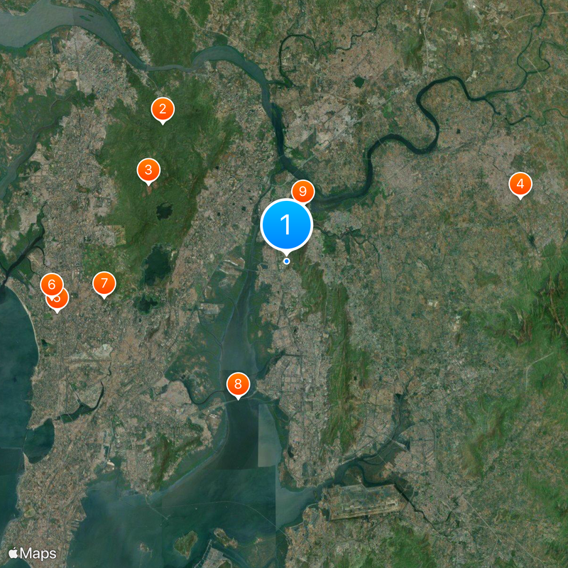 Airoli Map