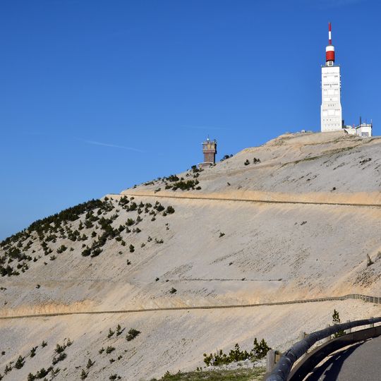 Sport op de Mont Ventoux