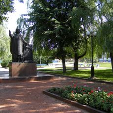 Monument to Francišak Skaryna in Lida