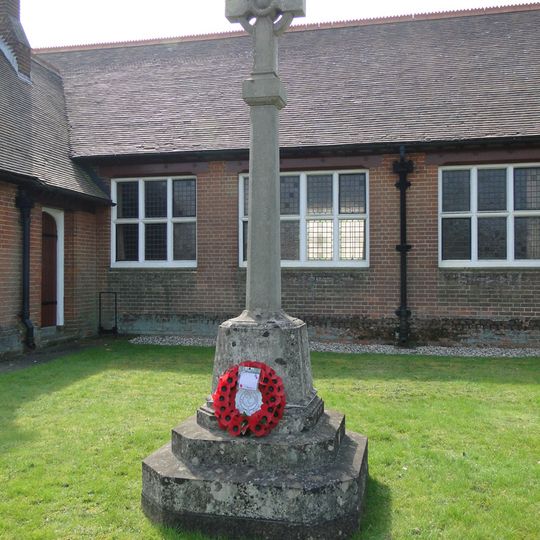 Woolverstone War Memorial in Front of Berners Hall