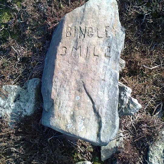 Milestone, Bingley Moor