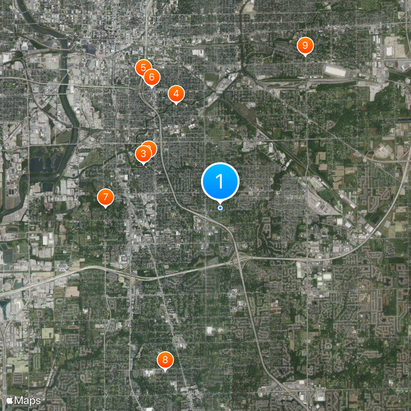 First Church of Cannabis Map