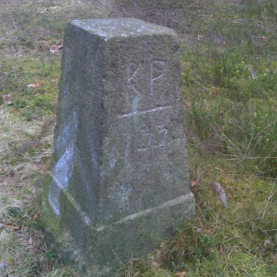 Sächsisch-Preußischer Grenzstein: Pilar Nr. 133