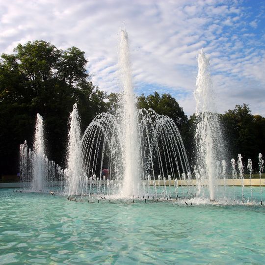 Fontána u kolonády