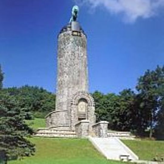 Rakouský jubilejní pomník bitvy u Chlumce 1813