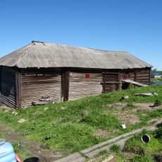 Barn of Solovetsky monastery in Sumsky posad