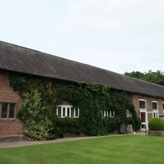 Tudor Barn approx. 100 yards to west of Arley Hall
