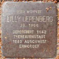 Stolperstein en memoria de Lilly Derenberg
