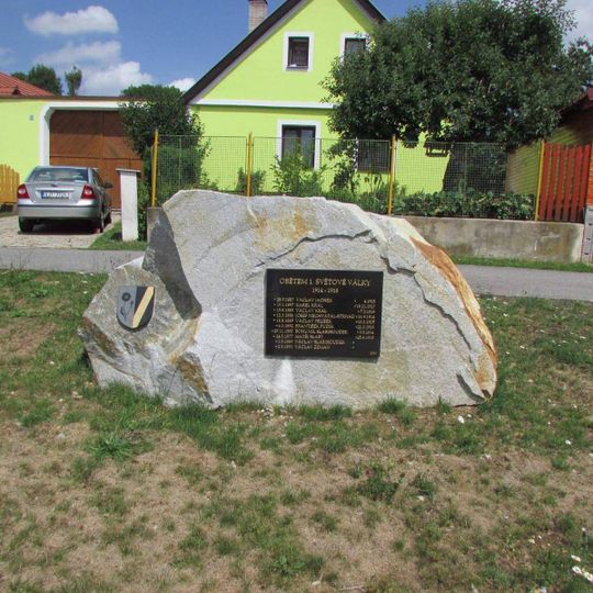 Pomník padlým v Utěchovicích