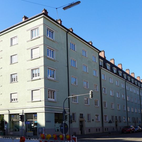 Teil einer Wohnanlage