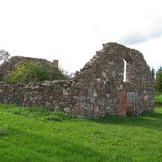 Gardener House ruins in Blankenfelde Manor