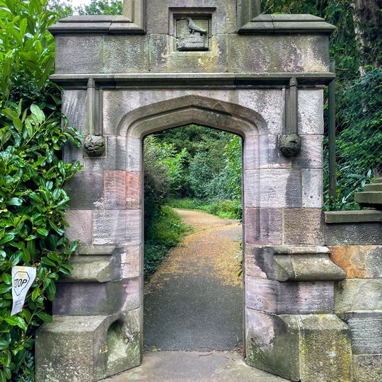 Garden Gateway To Biddulph Grange Approximately 70 Metres South East Of Church Of St Lawrence  Garden Gateway To Biddulph Grange, Approximately 70 Metres South East Of Church Of St Lawrence