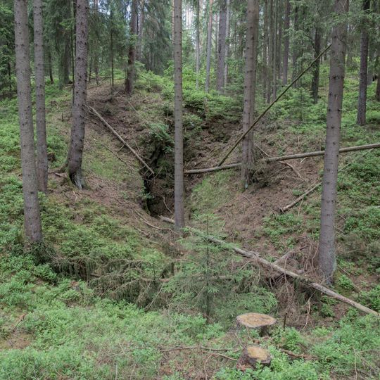 Doline mit Diebskeller SE von Bronn