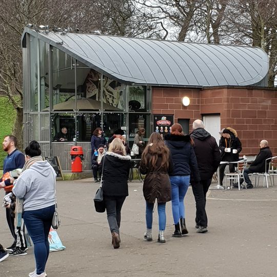 Boathouse At South End Of Lake