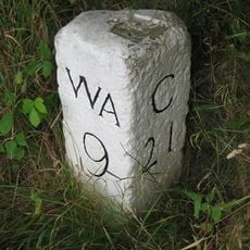 Milestone Circa 100 Metres South Of Junction With Track To Park Wall Farm, In Lay By