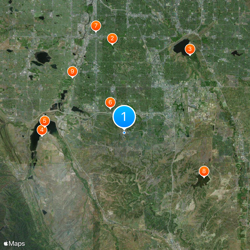 Valor Christian High School Map