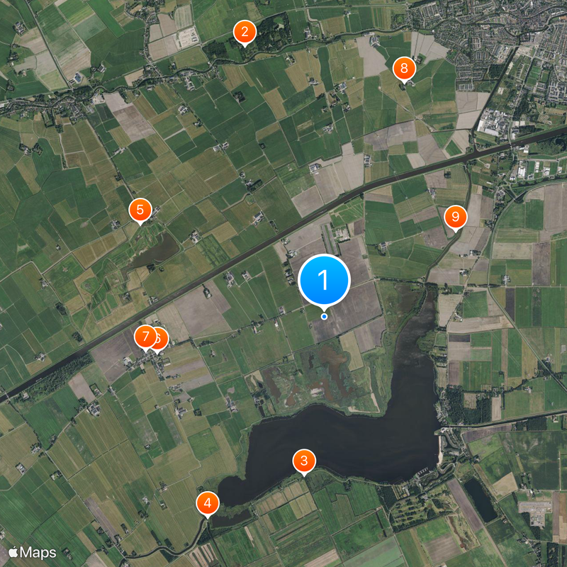 Groningen gas field Map