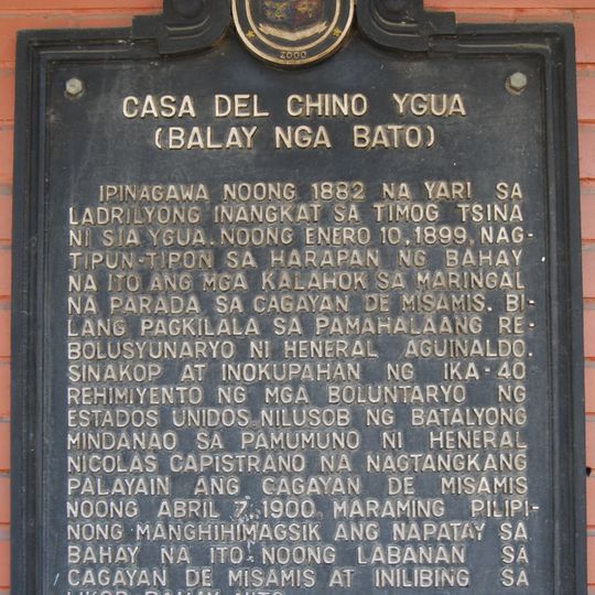 Casa del Chino Ygua historical marker