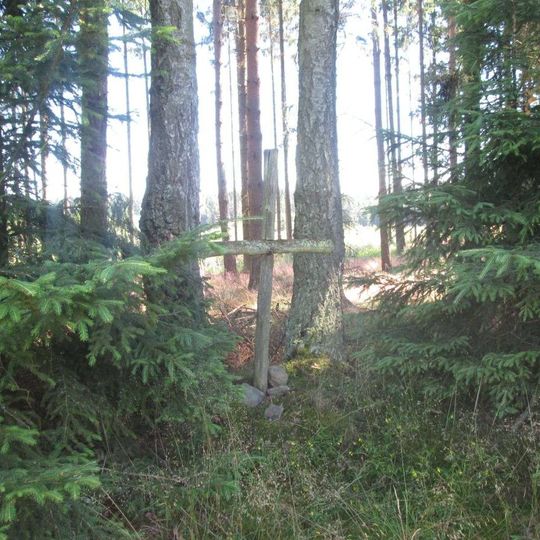 Kříž jihozápadně od Hrádku