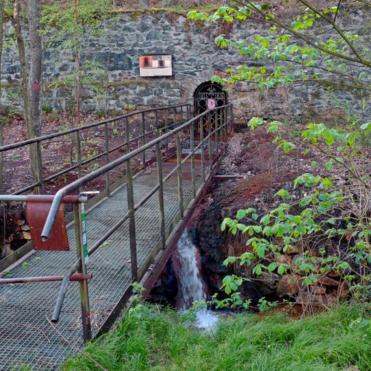 Lávka k dědičné štole Jana Křtitele