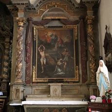 Autel et retable sud de l'église Saint-Pierre de Retiers