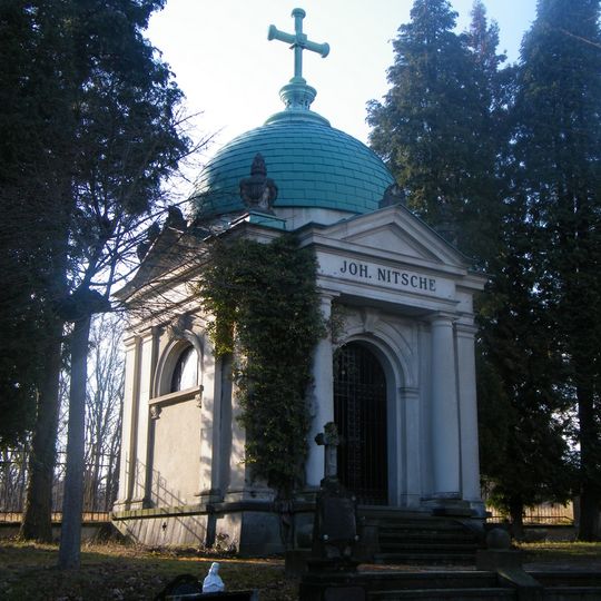 Kaple na hřbitově ve Vlčí Hoře