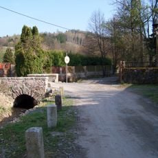 Můstek přes Mokřanský potok v Mokřanech