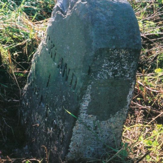 Milestone, Buckland Marsh; Gore Farm