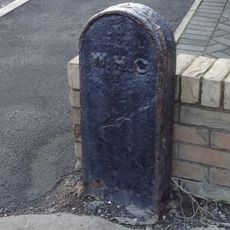 Boundary Marker 20 Metres South East Of Cliff Cottage