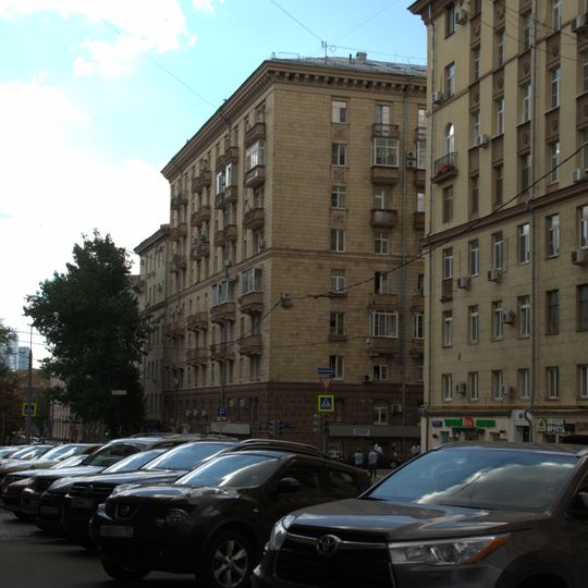 Дом, в котором жил народный артист СССР Константин Александрович Зубов