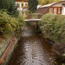 Lávka u pošty přes semilský náhon