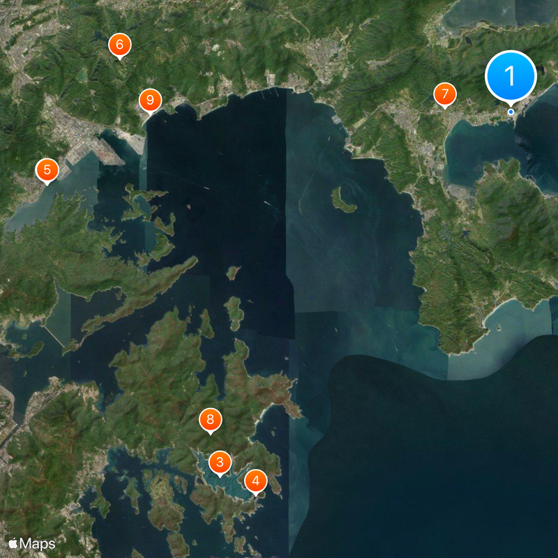 Daya Bay Nuclear Power Plant Map