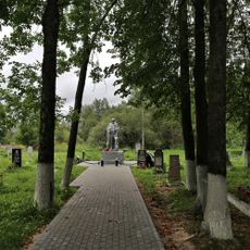 Воинское кладбище, на котором захоронено 54 советских воина, умерших от ран в госпитале в годы Великой Отечественной войны (Тейково)