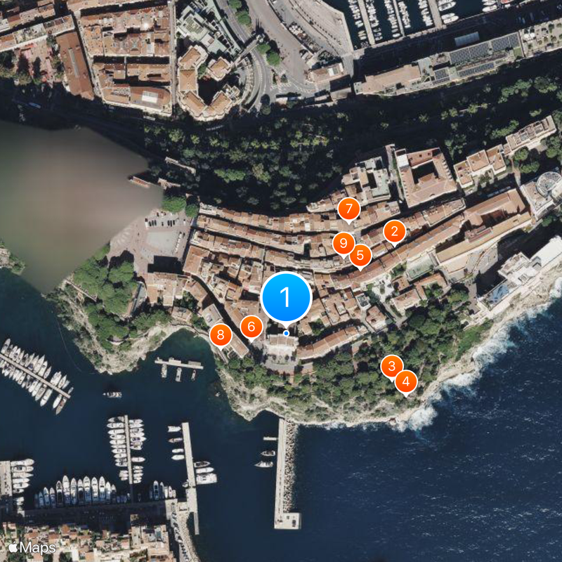 Kathedrale Notre-Dame-Immaculée Karte