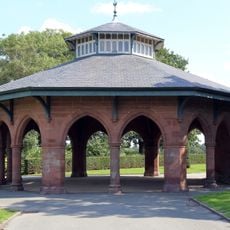 Pavilion At East End Of Main Section Of Screen Wall