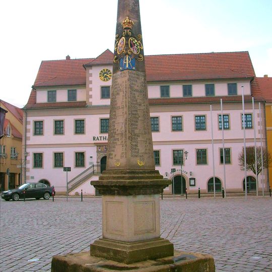 Polish-Saxon Post Milestone in Hoyerswerda