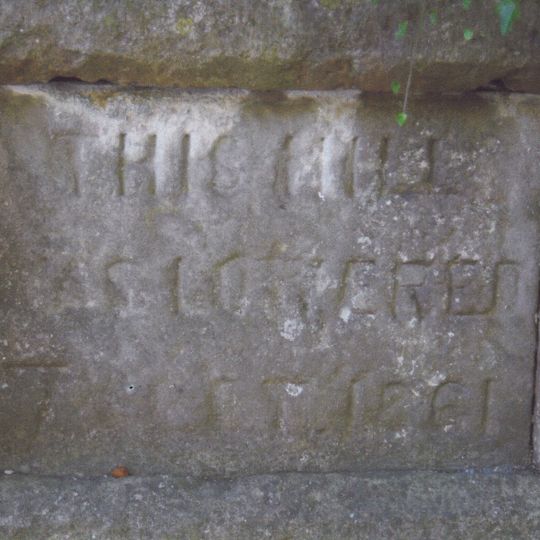 Cutting Revetment With Stone Tablet Situated At Ngr 788479
