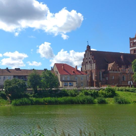 Генплан исторического ядра г. Фридланд