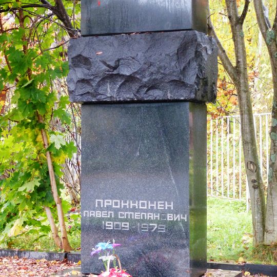 Могила Прокконена П.С. , государственного деятеля