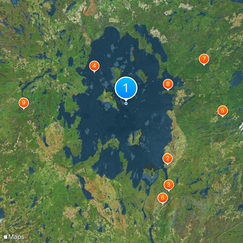 Lake Nipigon Map