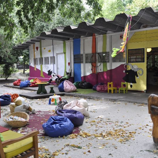 Popular Library On the other side of the tree